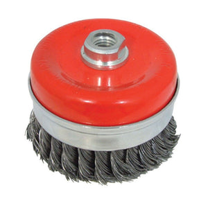 Dargan M14 X 4"  Knotted Cup Wire Brush | WB08DT
