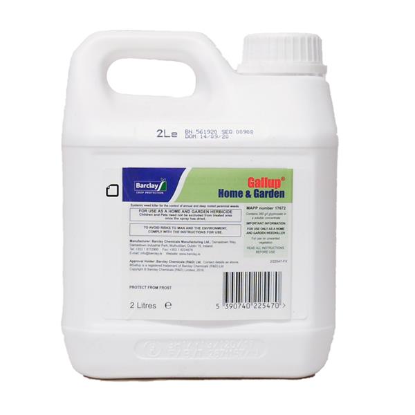 Gallup Home & Garden Weedkiller 2 Litre