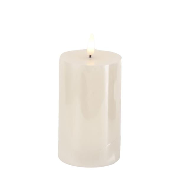 Tara Lane 3D Flame LED Battery Candle 13cm with Timer - Ivory | TL5616