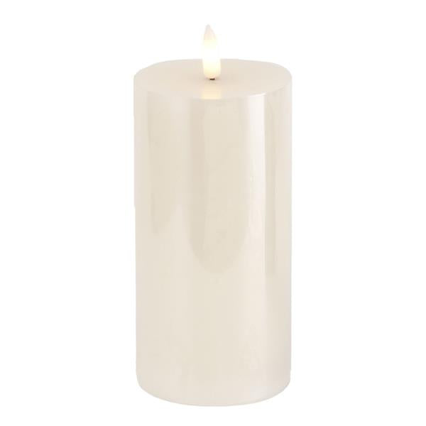 Tara Lane 3D Flame LED Battery Candle 15cm with Timer - Ivory | TL5617