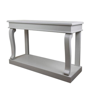 Tara Lane Scroll Console Table 130cm - Warm Grey | TL5817