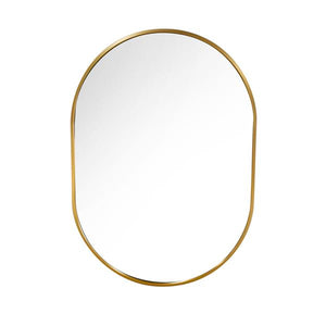 Tara Lane Modena Oval Wall Mirror 60cm x 90cm - Gold | TL6043