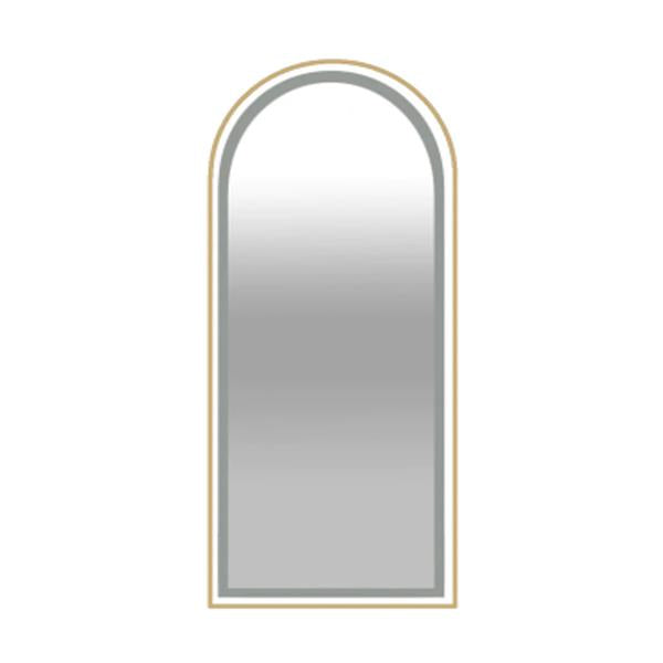 Tara Lane Modena LED Cheval Arch Mirror 160cm x 50cm - Gold | TL6297