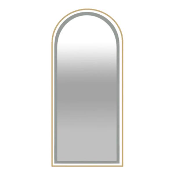 Tara Lane Modena LED Cheval Arch Mirror 170cm x 70cm - Gold | TL6299