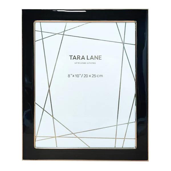 Tara Lane Ella Photo Frame 8 x 10 - Black / Gold | TL6367