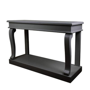 Tara Lane Scroll Console Table 130cm - Black | TL6502