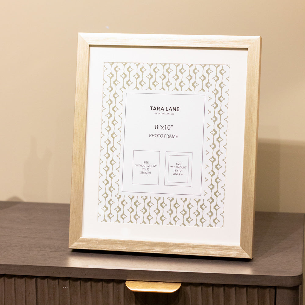 Tara Lane Gallery Picture Photo Frame 8 x 10 - Champagne | TL6679