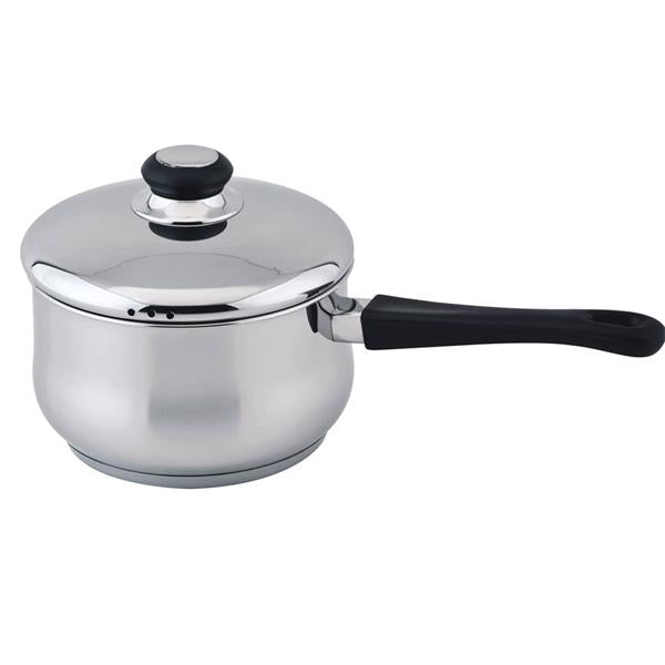 Steelux 18cm Saucepan with Lid - Stainless Steel | ST/9702