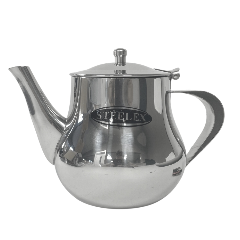 Steelex Teapot Royale Heavy Gauge Stainless Steel 35oz | ST/1635