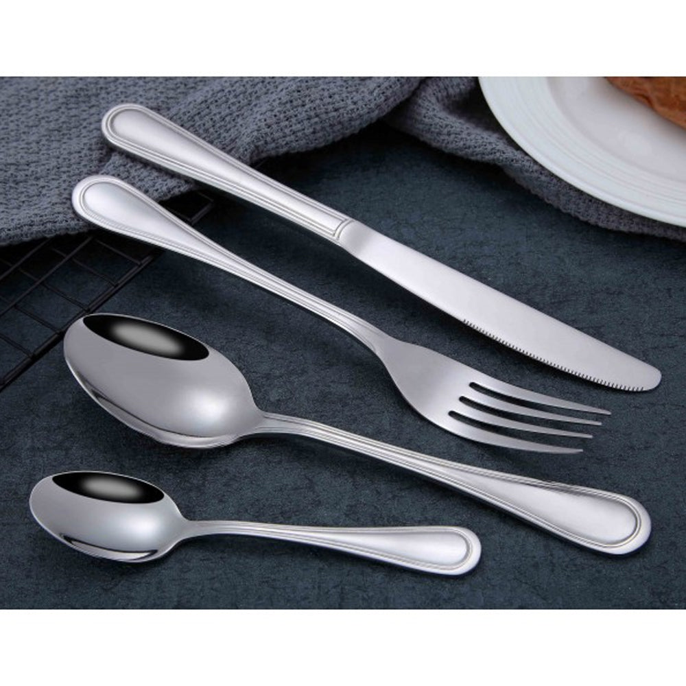 Steelex 16 Piece Heavy Guage Cutlery Set - Stainless Steel | C3016SS