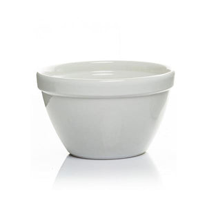 Steelex 18cm / 3lb Pudding Bowl - White | DE7218