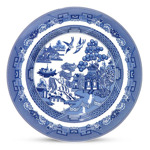 Dunlevy Blue Willow 9" 23cm Breakfast Plate | DE2009