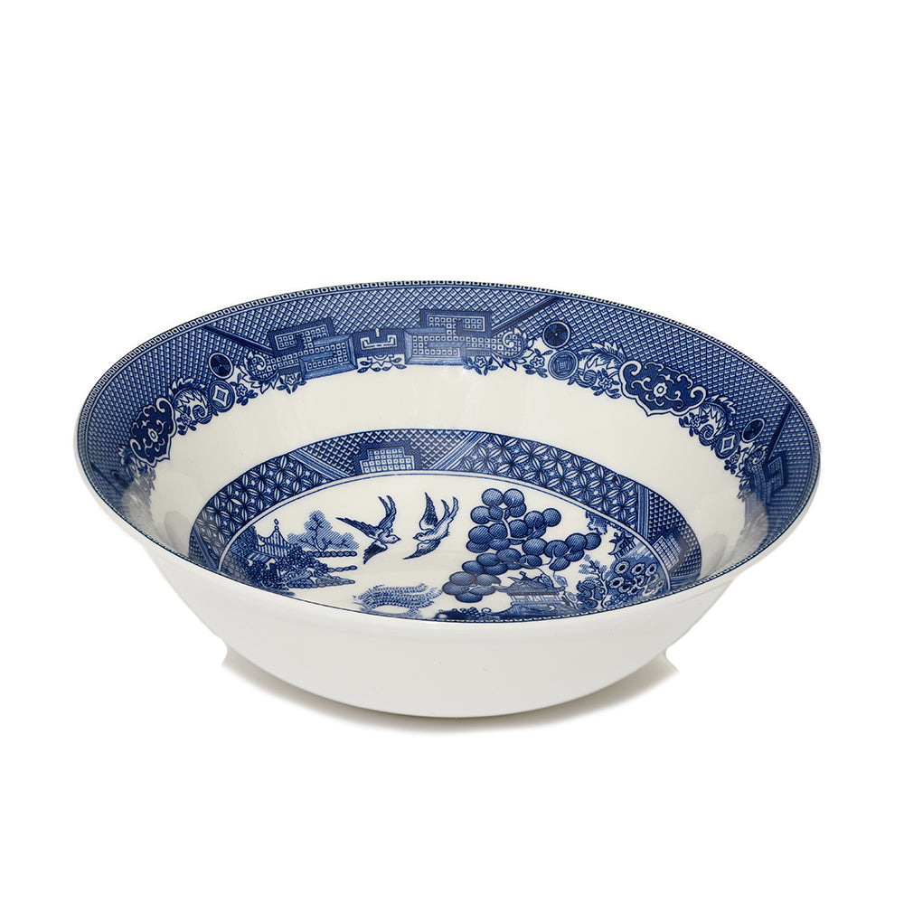 Dunlevy Blue Willow 18cm Cereal Bowl | DE2007