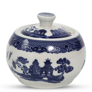 Dunlevy Blue Willow Sugar Bowl | DE2021S