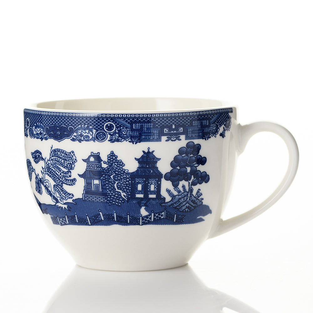 Dunlevy Blue Willow Teacup 8oz | DE2000