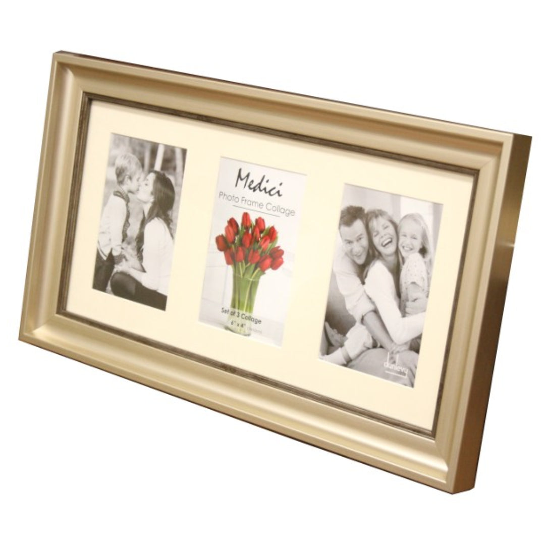 Medici 3 Photo Frame Collage - Champagne | PF3533