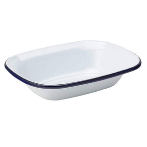 Falcon Enamel 24cm Oblong Pie Dish | EN0024