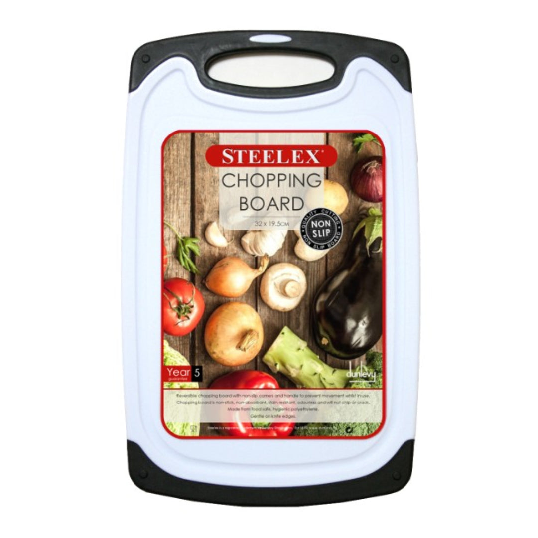 Steelex Plastic Chopping Board 32cm x 19.5cm | HK0790