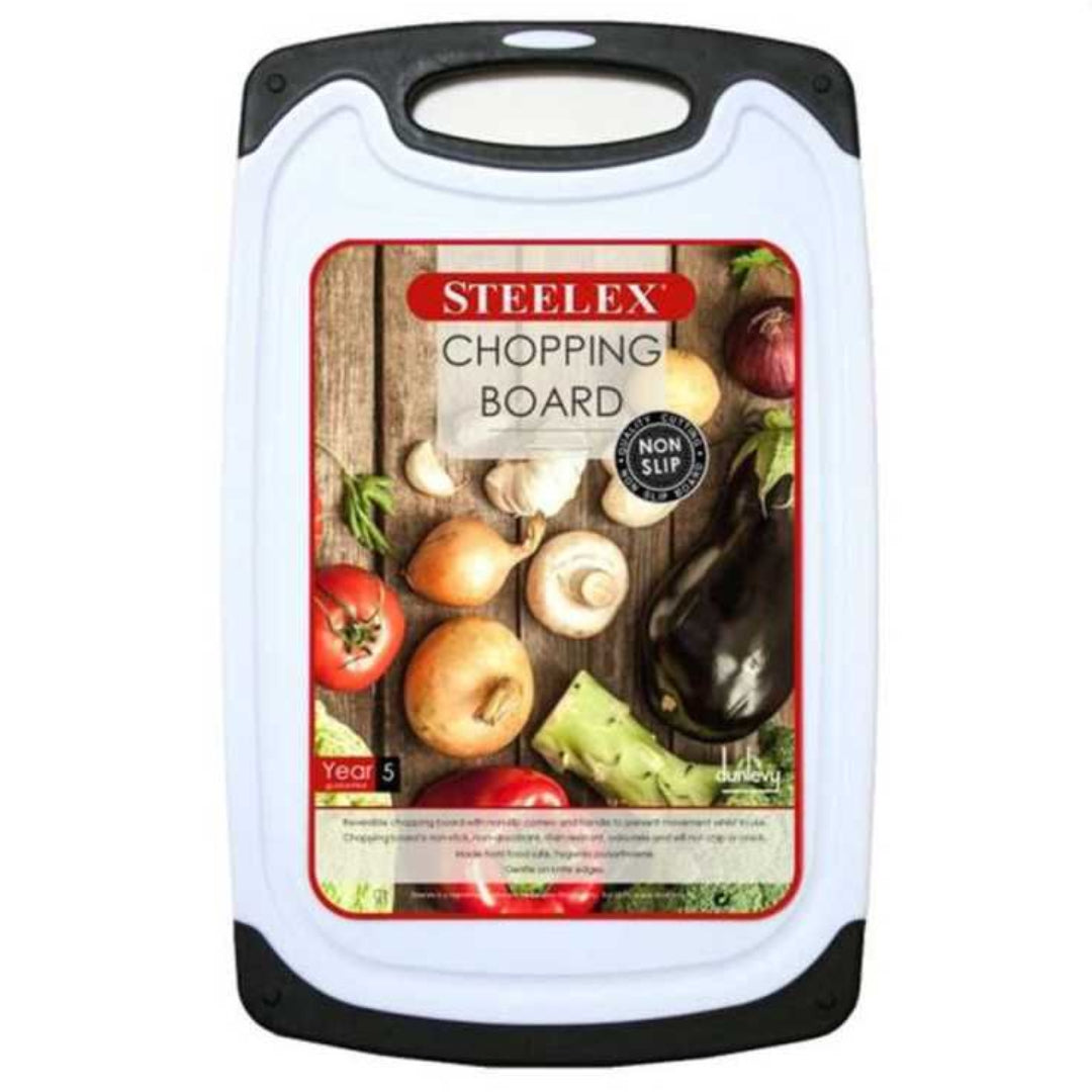 Steelex Large Plastic Chopping Board 40cm x 24cm | HK0791