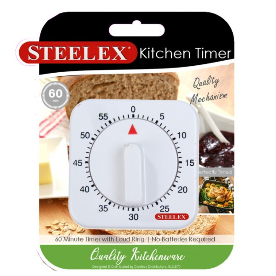 Steelex Kitchen Timer Manual - White | HK7213