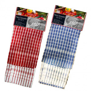 Steelex Cotton Tea Towels 2 Pack | TX5100