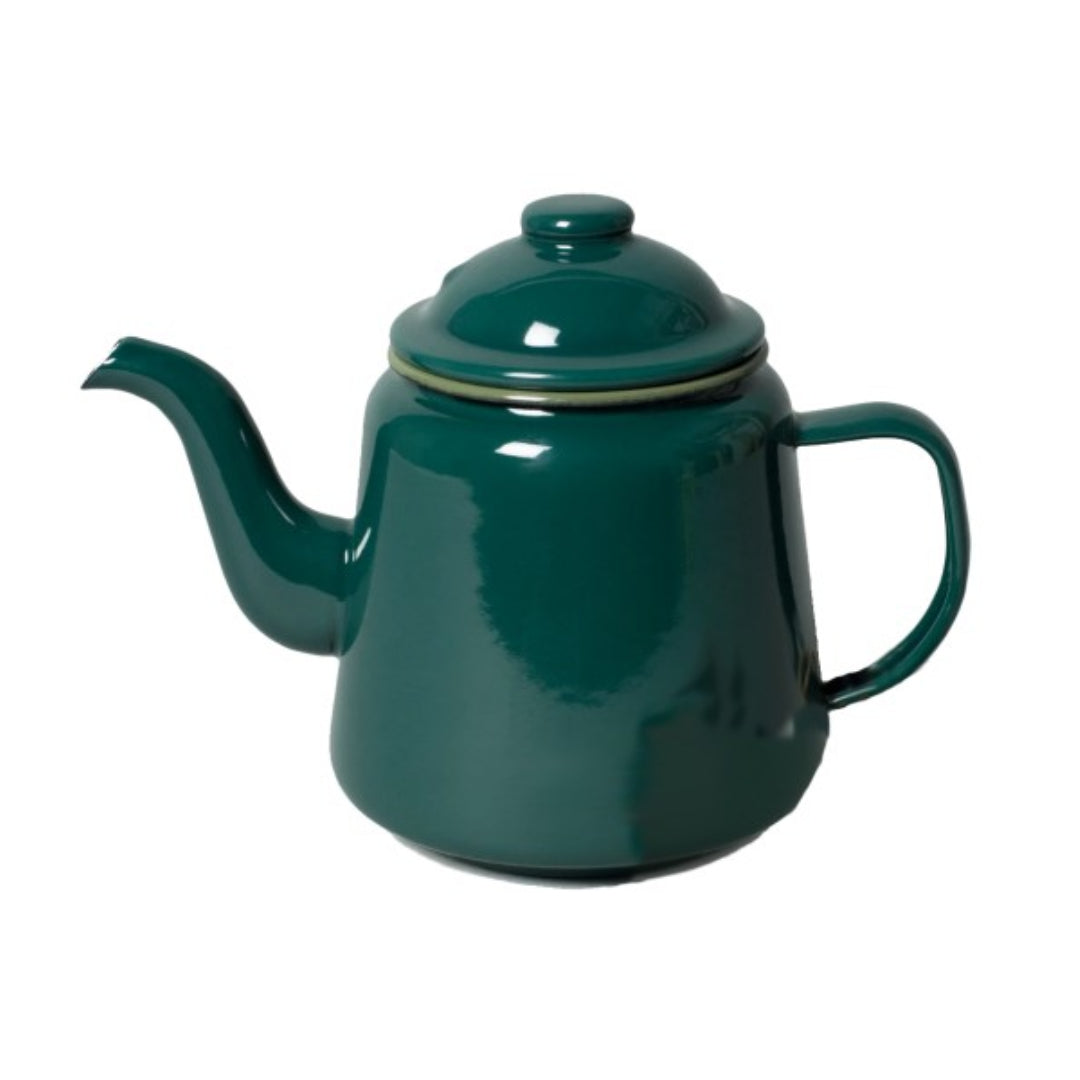 Falcon Enamel Teapot 14cm - Green | EN0028GN