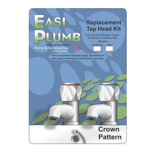 Easi Plumb 1/2" Replacement Tap Heads Kit | 18501