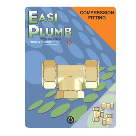 Easi Plumb 1/2" Equal Tee c/w 1/2" F.I. Branch 330 | EP33012