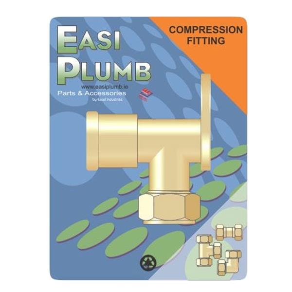 Easi Plumb 1/2" Wall Plate Elbow 317 | Ep317w12