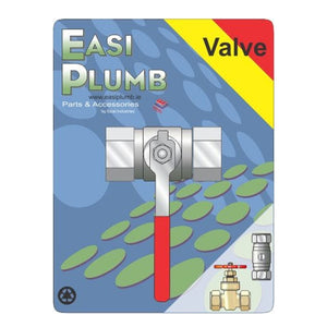 Easi Plumb 1/2" Fxf Lever Action Ballvalve | Ep12bv