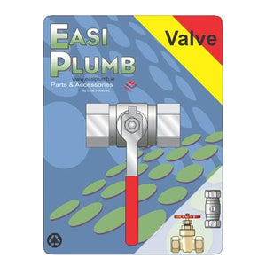 Easi Plumb 1/2" Fxf Lever Action Ballvalve | Ep12bv