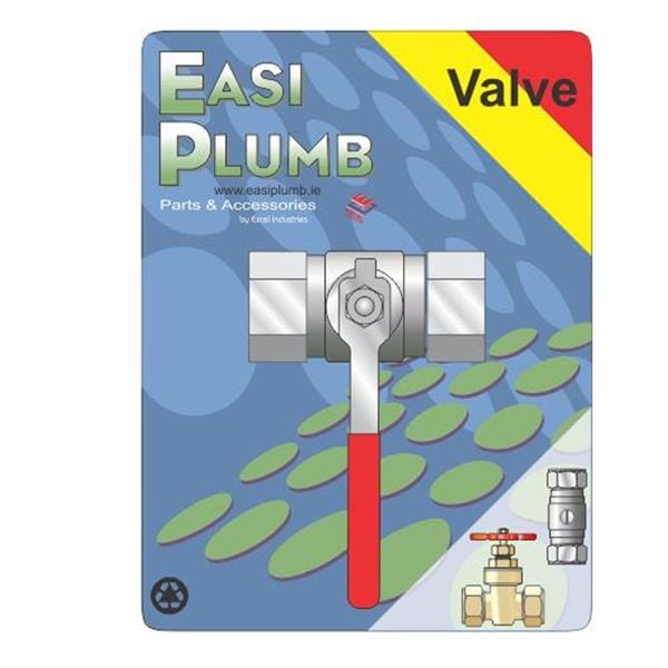 Easi Plumb 3/4" F x F Lever Action Ballvalve | EP34BV