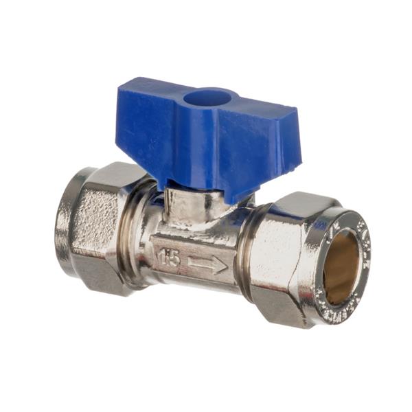 Easi Plumb 1/2" Compression Ball Valve Lever Operated | EP15IVL