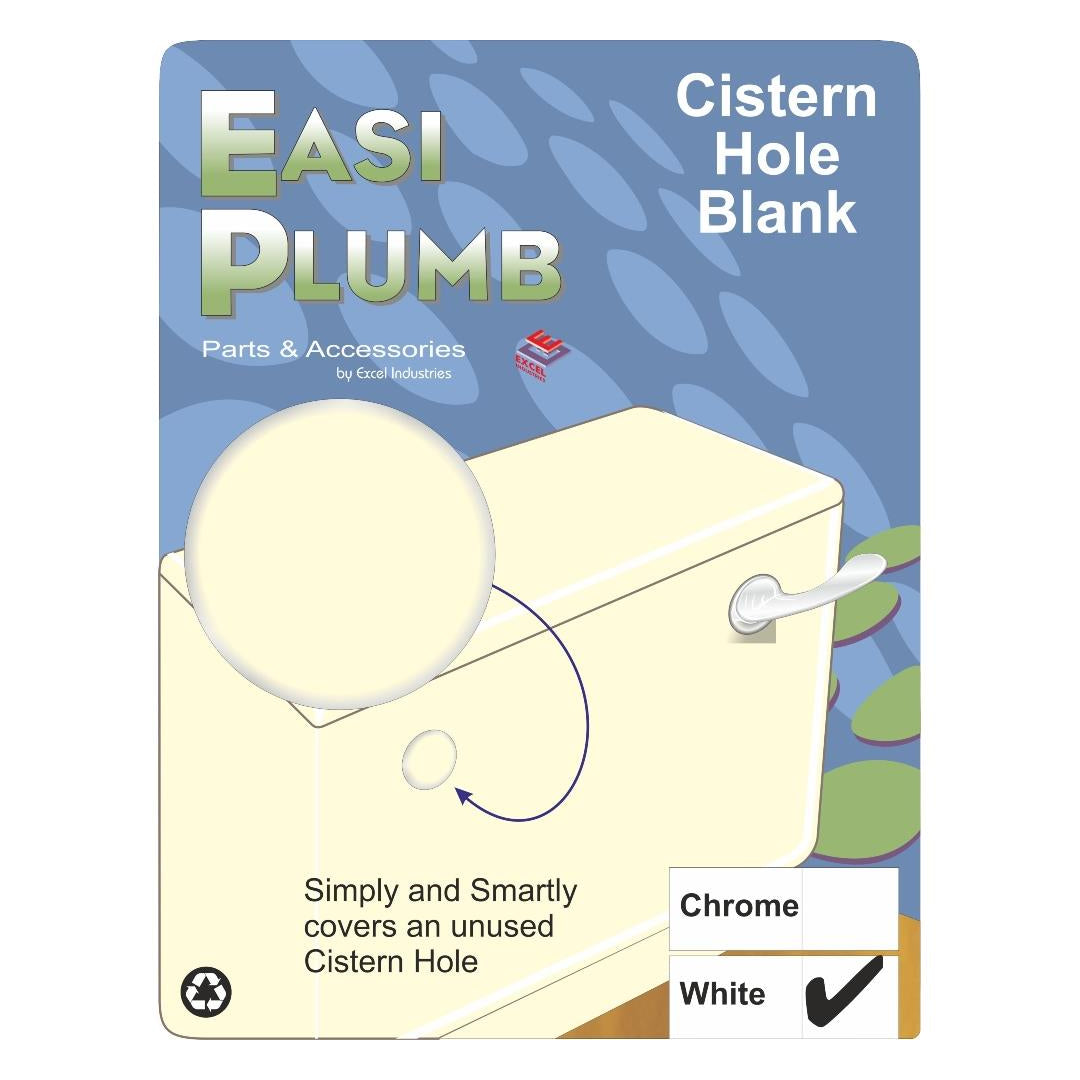 Easi Plumb Cistern Overflow Stopper Blank | EPWCHS