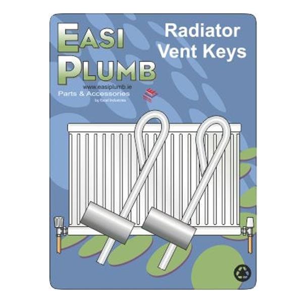 Easi Plumb 2 Piece Radiator Veha Vent Key Set | EPVVK