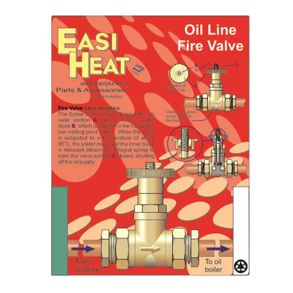 Easi Plumb Easi Heat 3/8" Standard Fire Valve | EP38FV