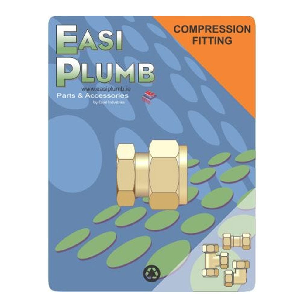Easi Plumb 1/2'' Compression Stop End 351 | Ep351121