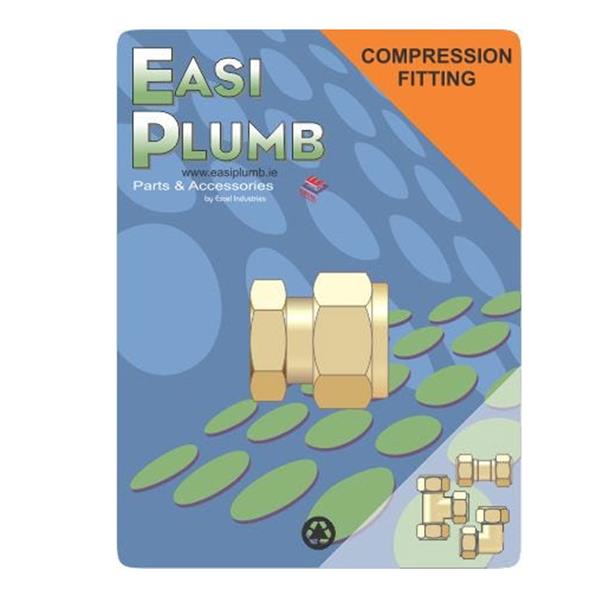 Easi Plumb 3/4" Brass Compression Stop End 351 | EP351341