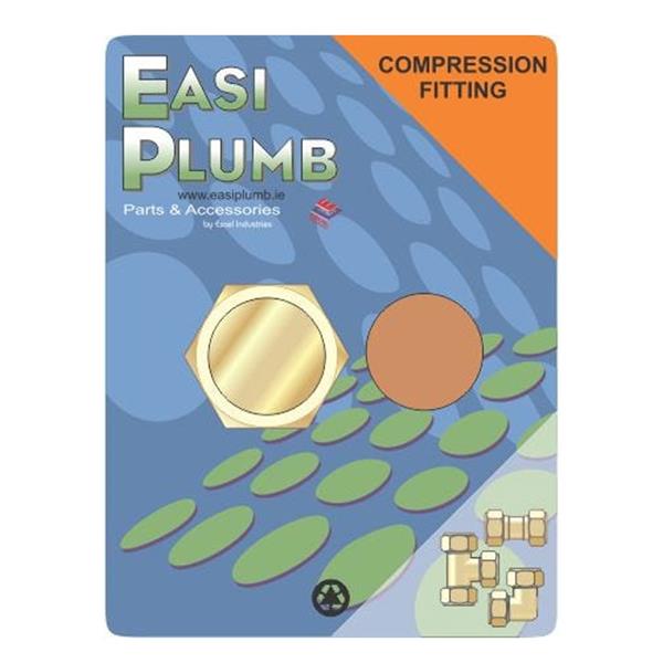 Easi Plumb 1/2'' Blanking  Cap 372 | Ep372121