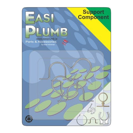 Easi Plumb 1/2'' Galvanised Clips Pack Of 5 | Ep12gc