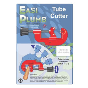 Easi Plumb 3mm - 28mm Tube Piper Cutter | EPPCUT2
