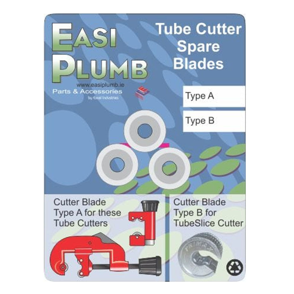 Easi Plumb 3 Pce Spare Blades for Tube Cutter | EPPCUTB