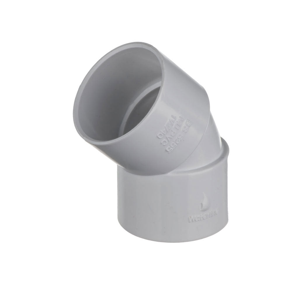 Easi Plumb 40mm 45 Degree Waste Fitting Bend | EP40BW1