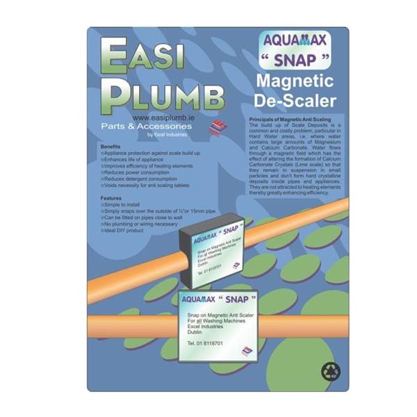 Easi Plumb Clip / Snap on Magnetic Descaler | EPSNAP