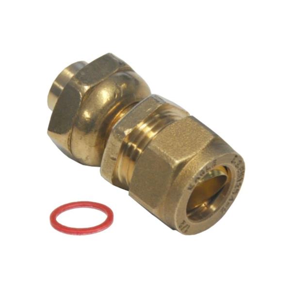 Easi Plumb 1/2" Swivel F.I. x 1/2" Straight Coupling 326 | EP32612