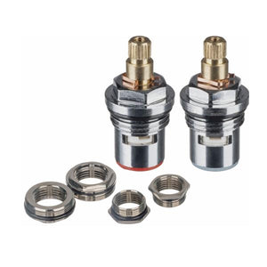 Easi Plumb 1/2" Replacement Tap Heads Valves for 1/4 Turn Taps | EP12RCD
