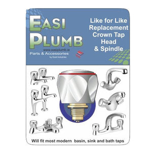 Easi Plumb 1/2" Crown Tap Head And Spindle | Epe12srth