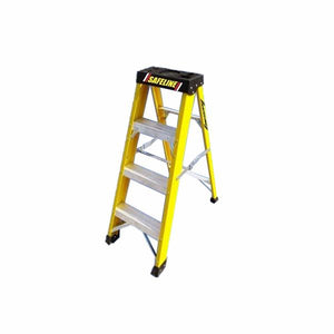 Safeline 4 Step Fibreglass Ladder | FIB4