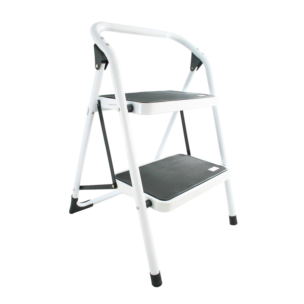 Proplus 2 Tread Step Stool Ladder - White | WUH019551