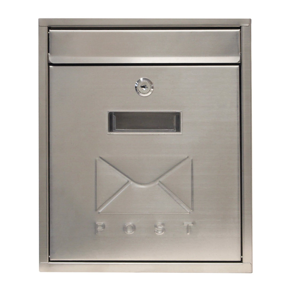 De Vielle Contemporary Stainless Steel Letter Box | Tsh031z